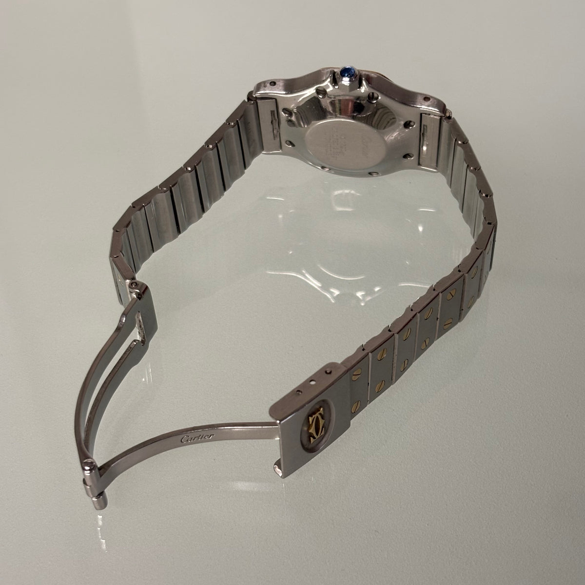 Cartier Santos Octagon GM Gold/Steel Automatic