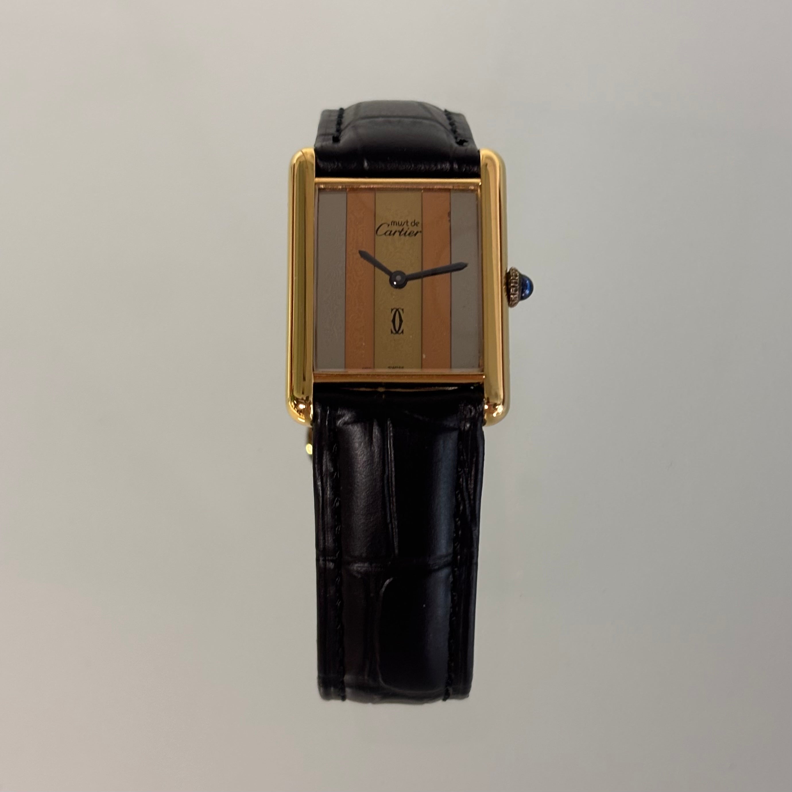 Cartier Tank GM with original buckle