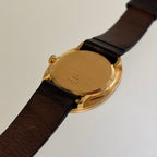 Alexis Barthelay Oval Wristwatch – Frojo Signed Dial, 18K Gold