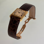 Cartier × Bueche Girod Tank Normale Watch – 18K Gold