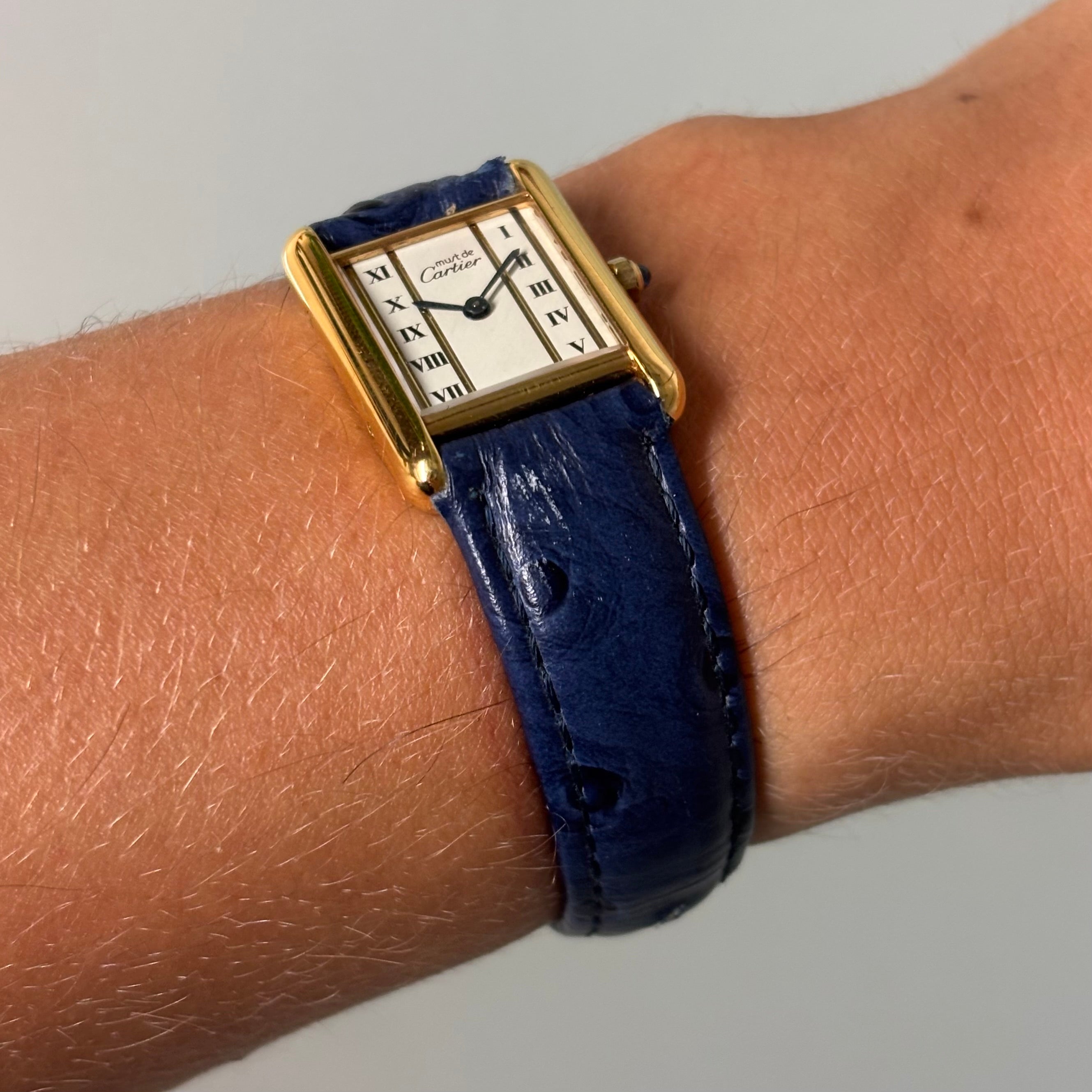 Cartier Tank PM with original buckle