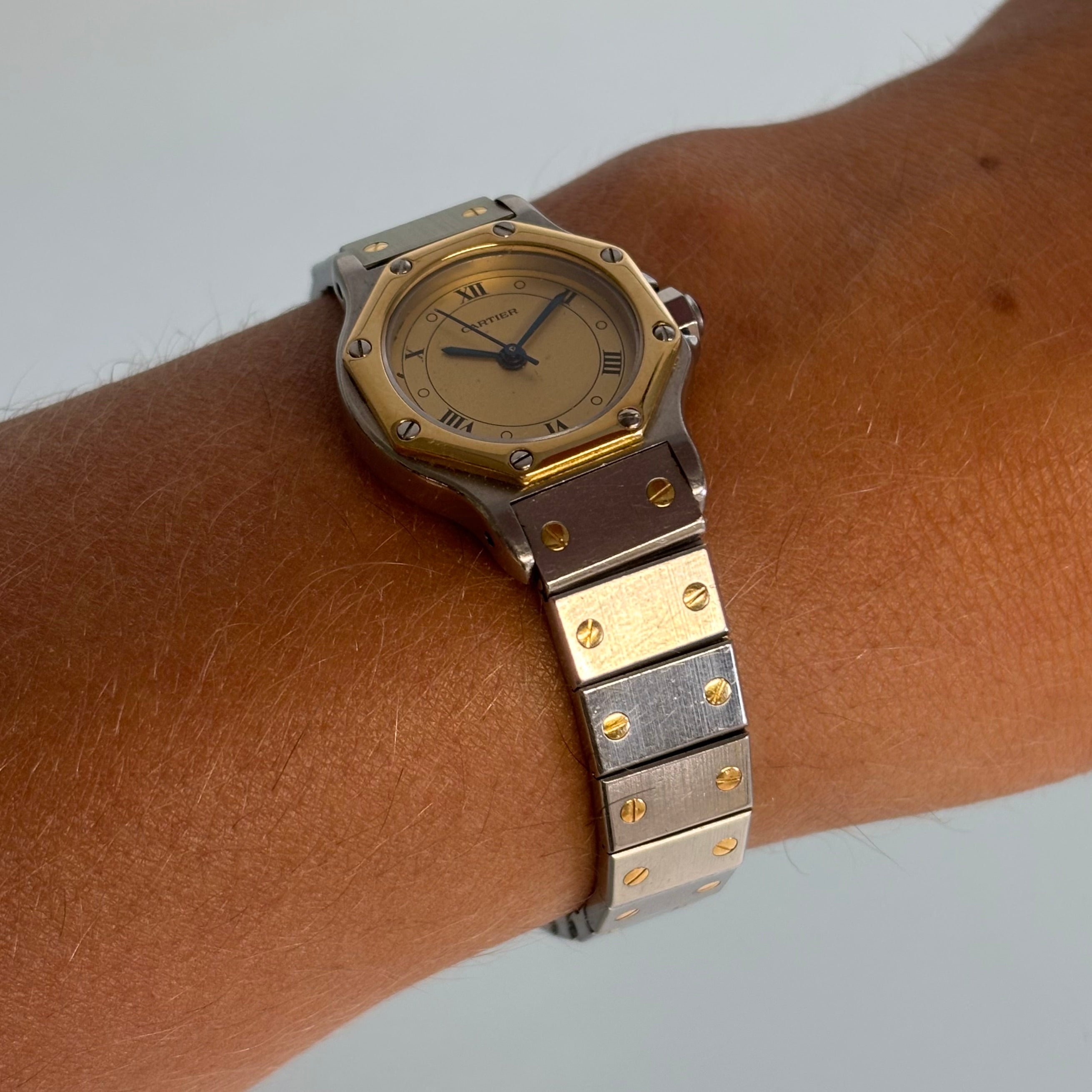 Cartier Santos Octagon PM rare dial