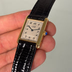 Cartier Tank Breguet GM with original buckle