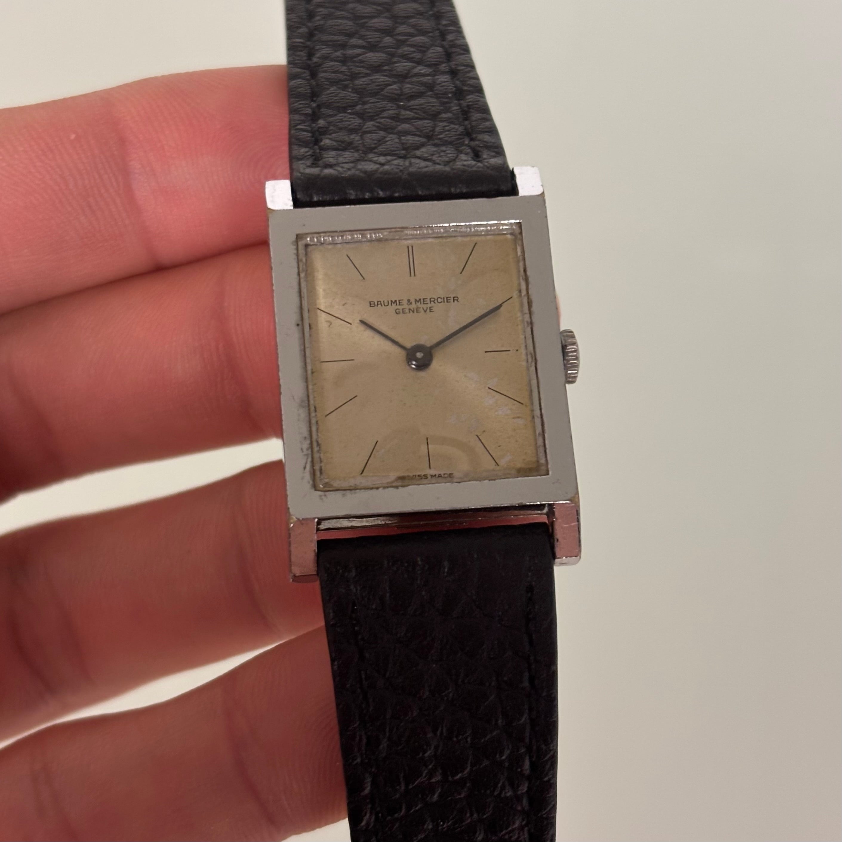 Baume & Mercier steel Tank