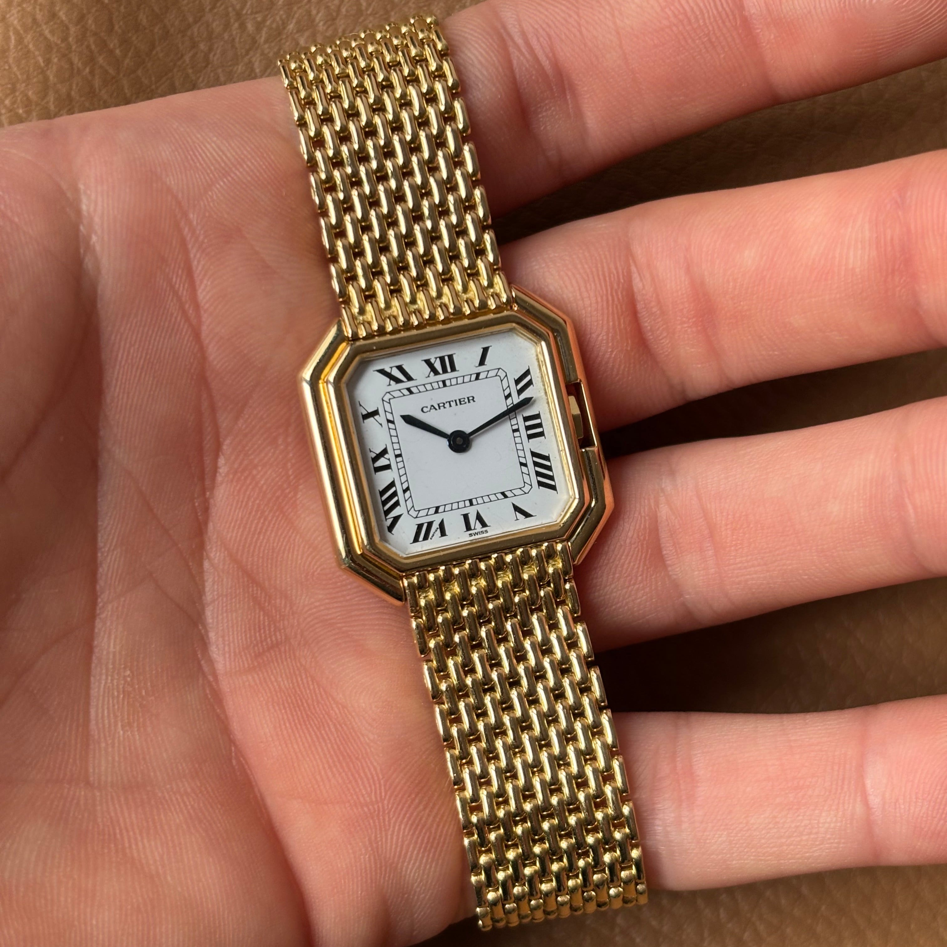 Cartier Ceinture GM grain de riz 18k bracelet