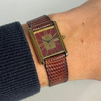 Cartier Tank Grand Model – Bordeaux Art Deco Dial