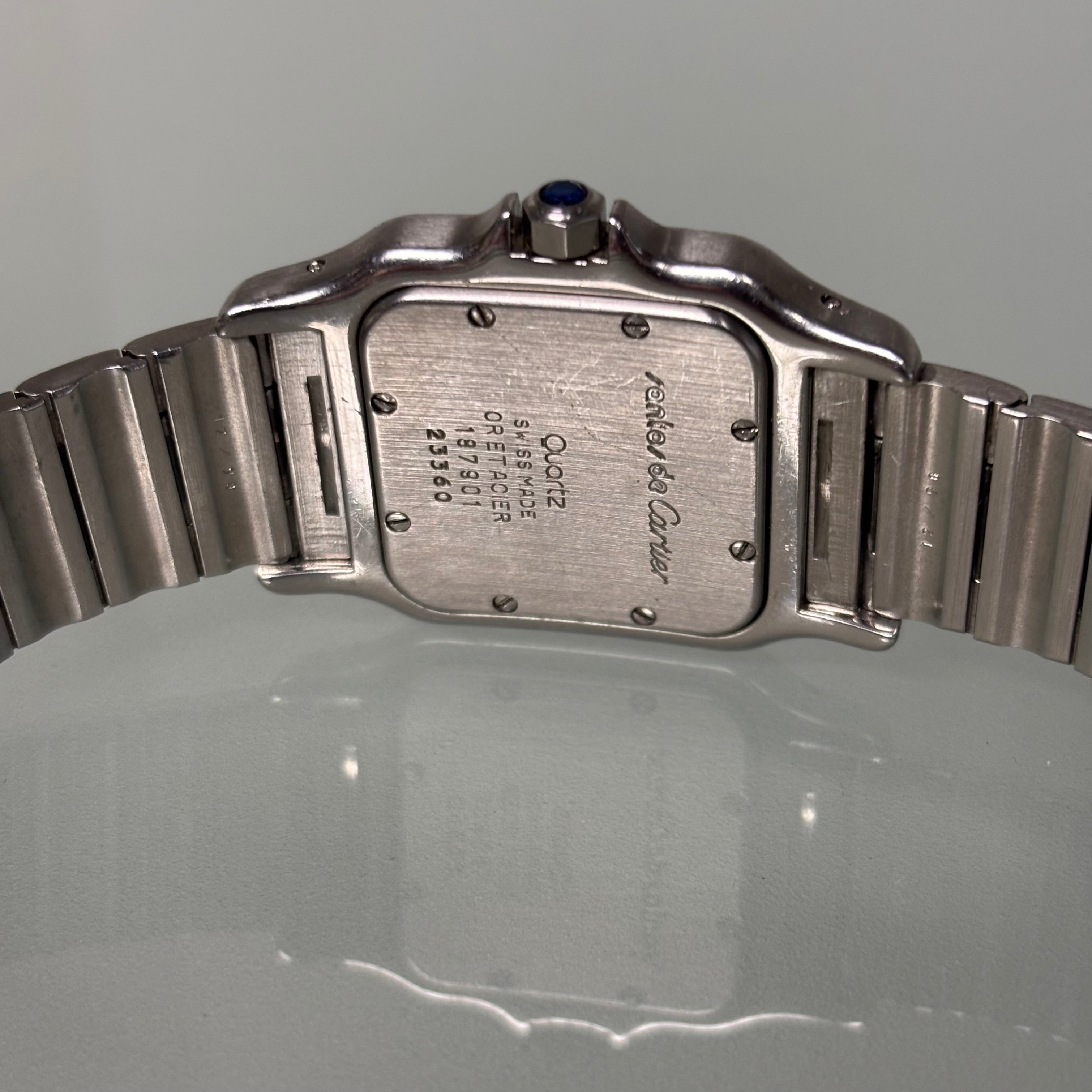 Cartier Santos Galbée GM Gold/Steel