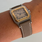 Cartier Santos Galbee Grand Model – With Strap