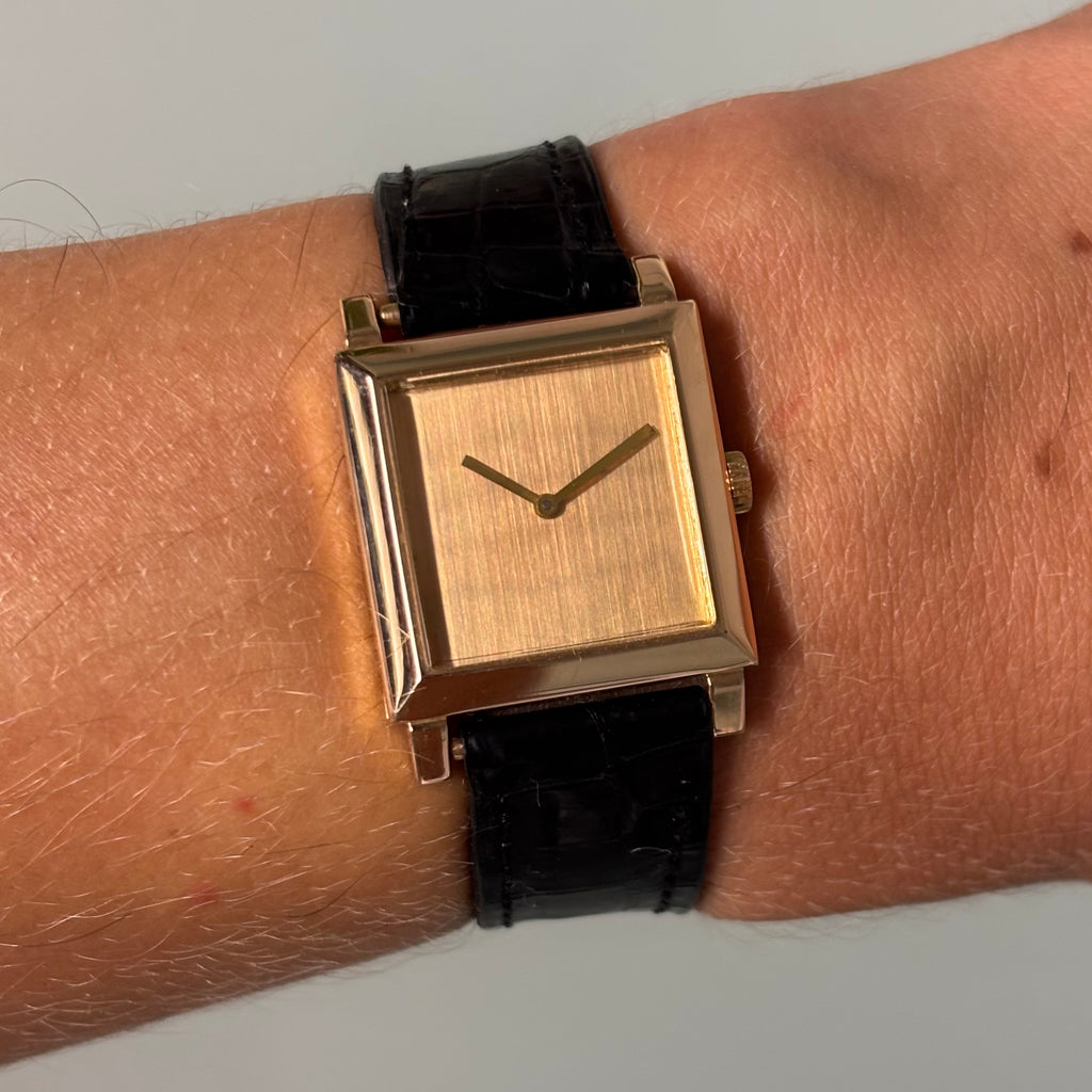 Boucheron Carrée 18k rose gold