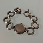 Alexis Barthelay Silver Bracelet Watch – 1970’s with Original Box