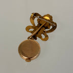 Cartier J Schulz New York 14k brooch watch MOP