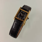 Cartier Tank PM Black/White dial FULL SET