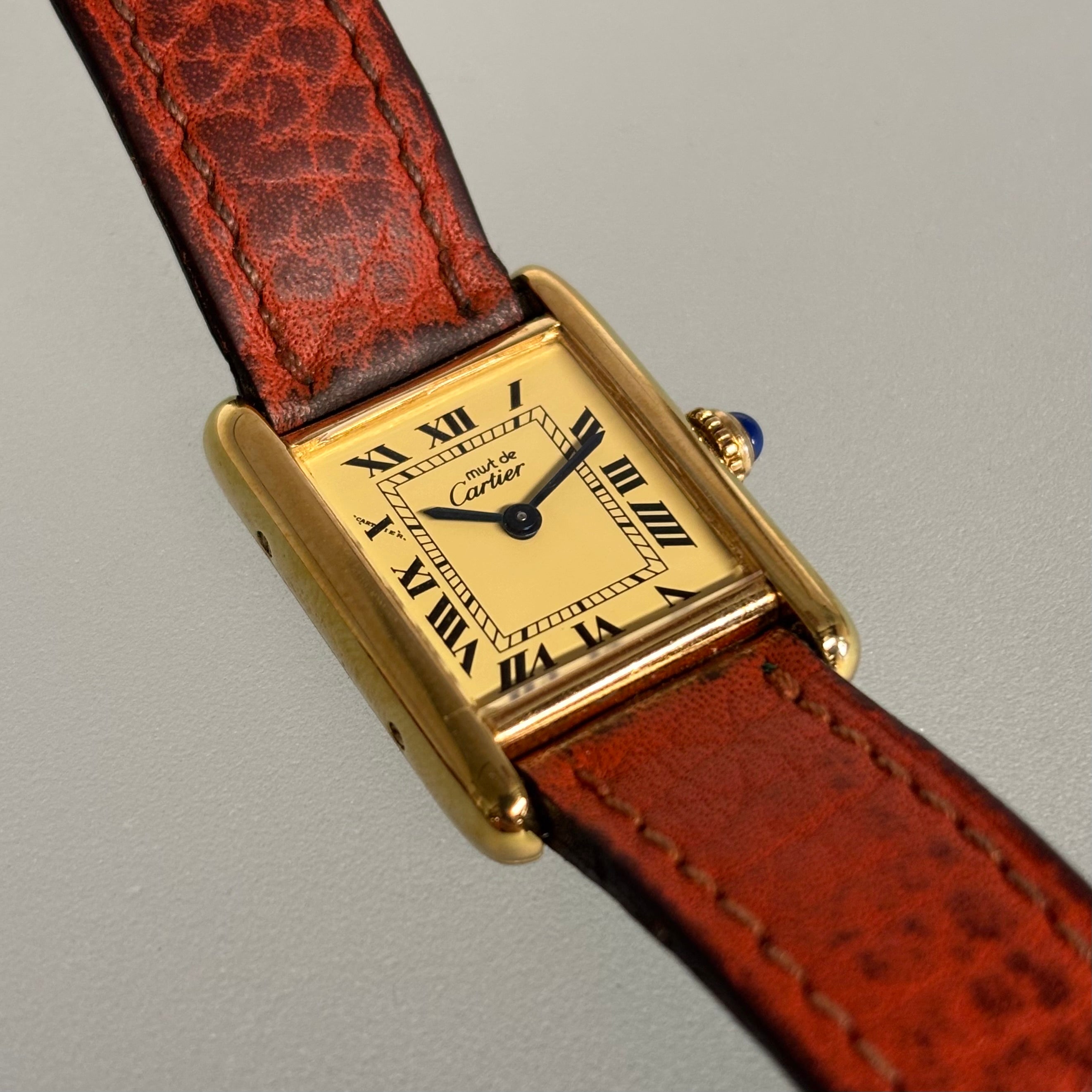 Cartier Tank PM with buckle