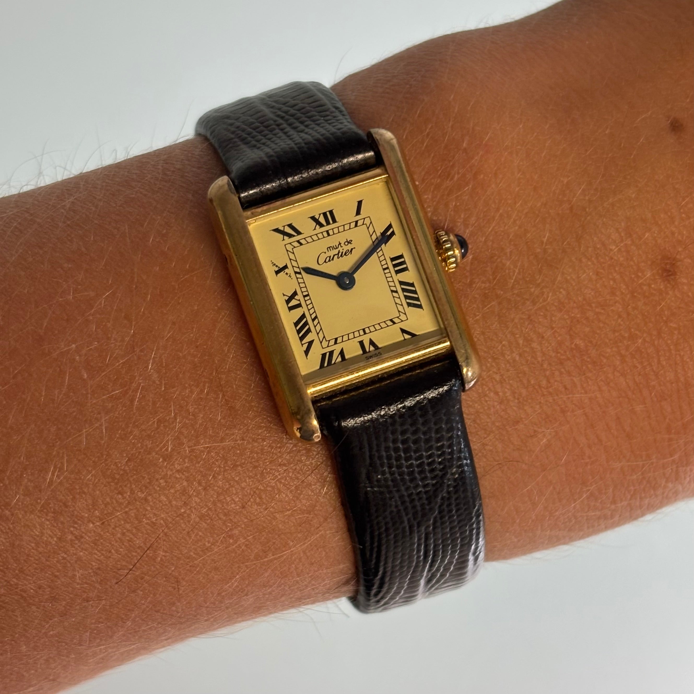 Cartier Tank PM 1613 with buckle