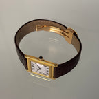 Cartier Tank Stepped “Pre-Merger” with 18k clasp