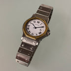 Cartier Santos Octagon GM with bracelet