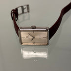 Omega De Ville NOS Tank – Double Signed Silver Dial