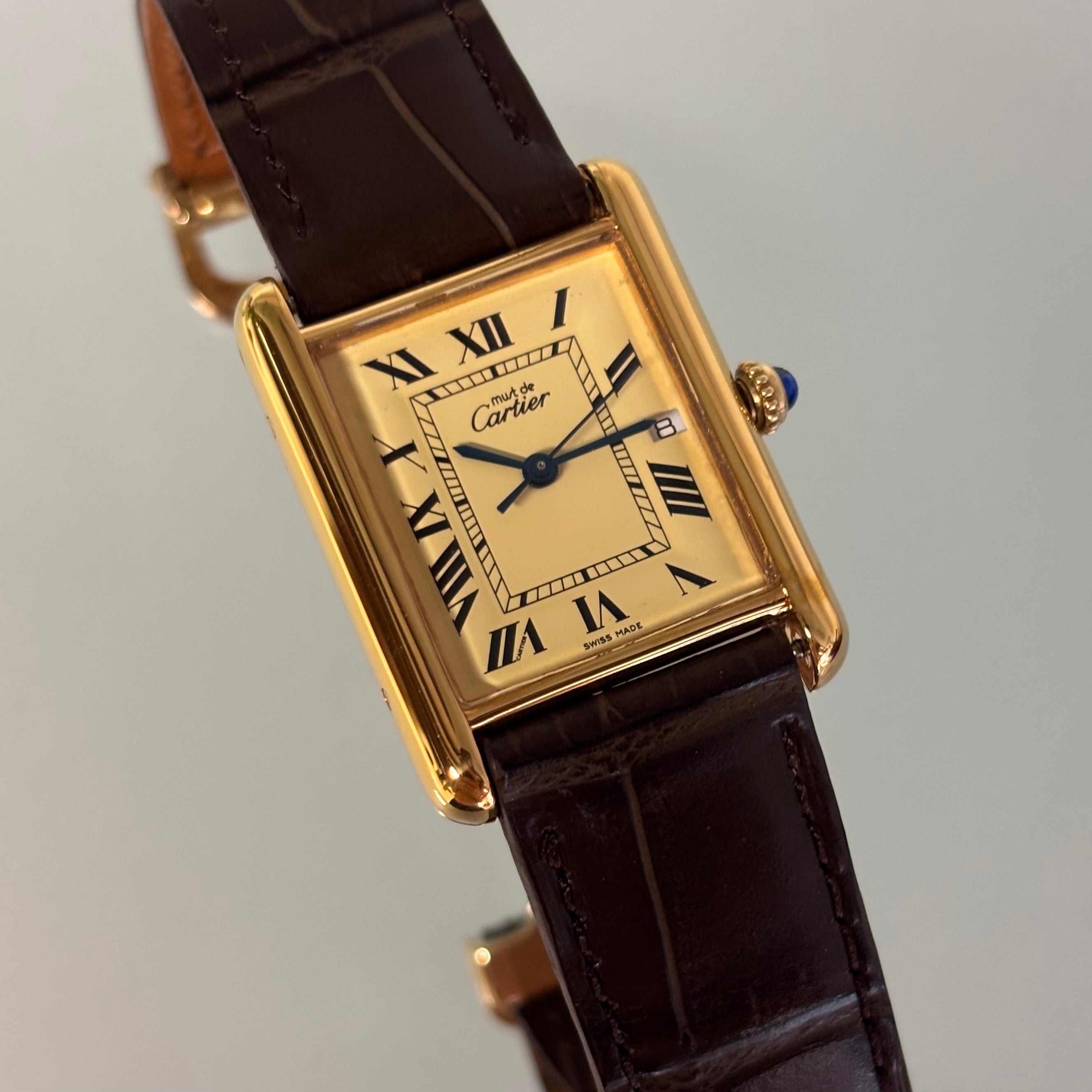 Cartier Tank XL 2413 with original clasp