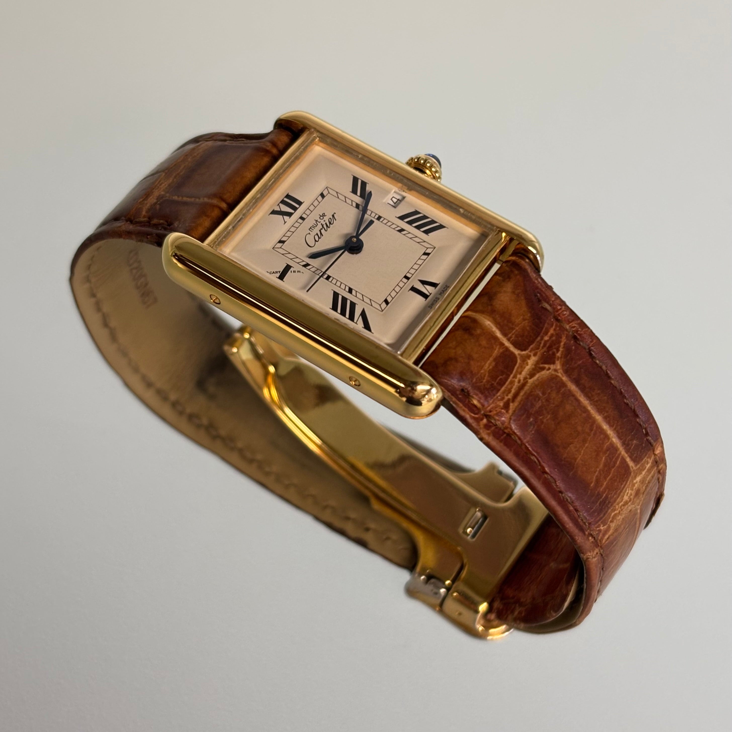 Cartier Tank XL with strap & clasp