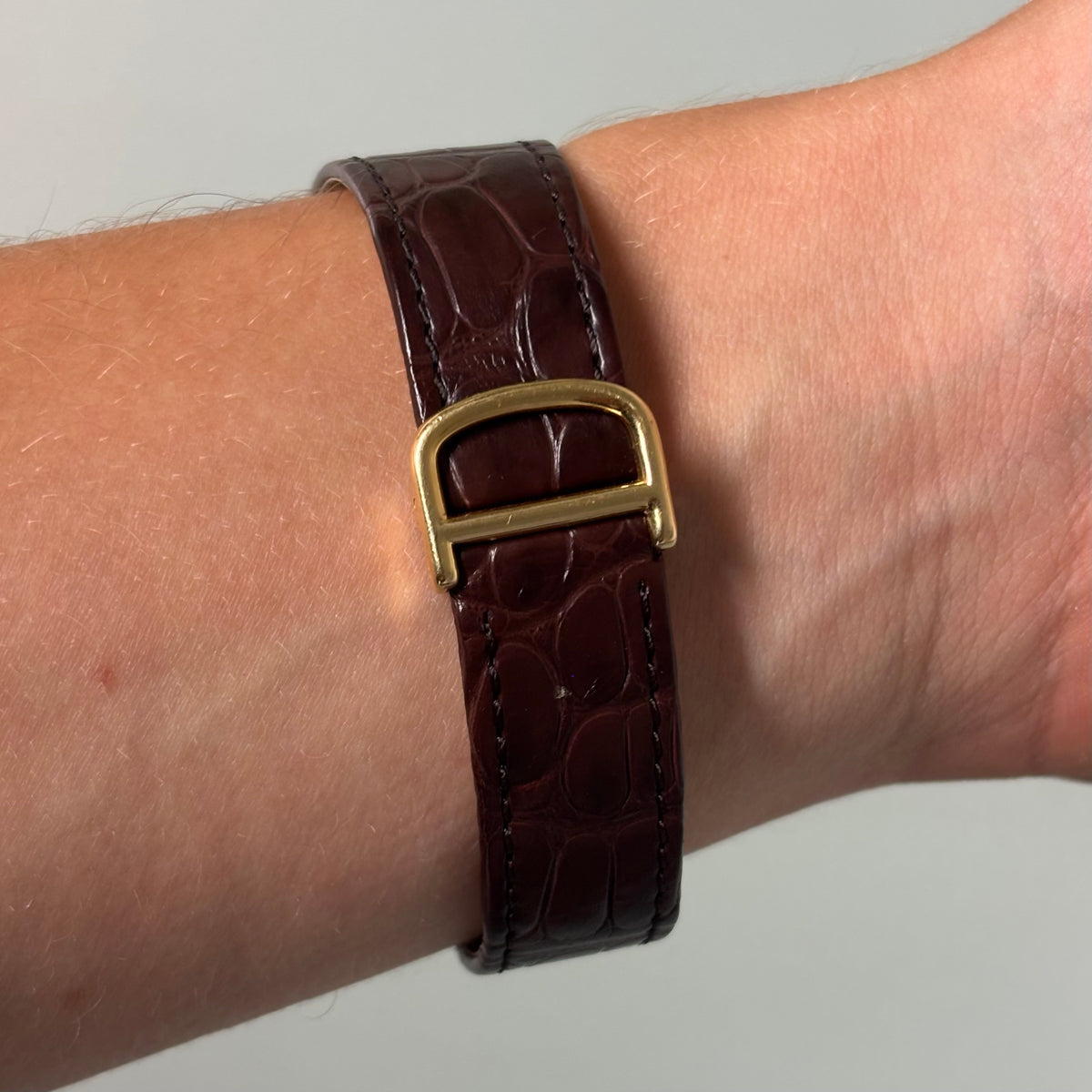 Cartier Tank Stepped “Pre-Merger” with 18k clasp