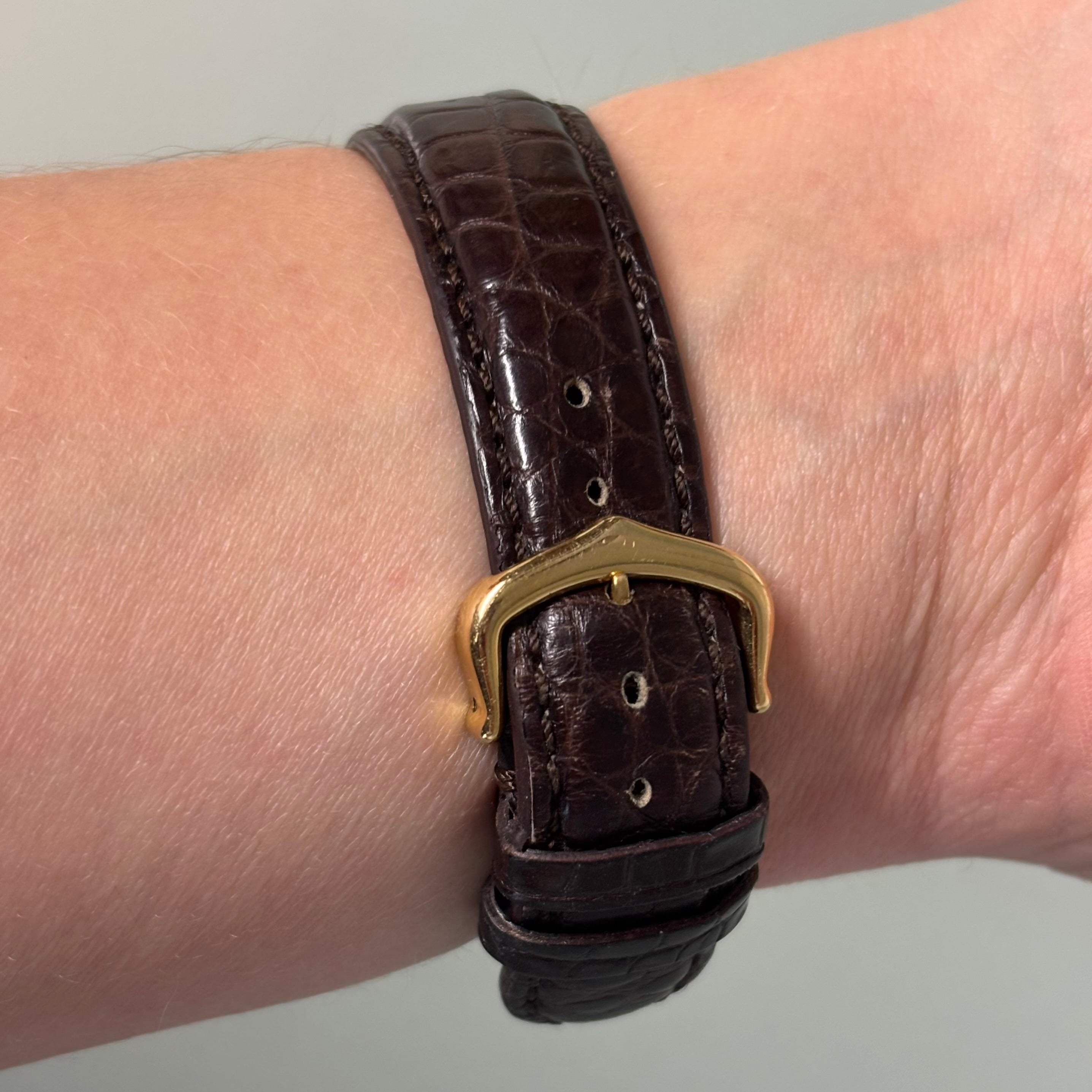 Cartier Bueche Girod 18k Square Tank