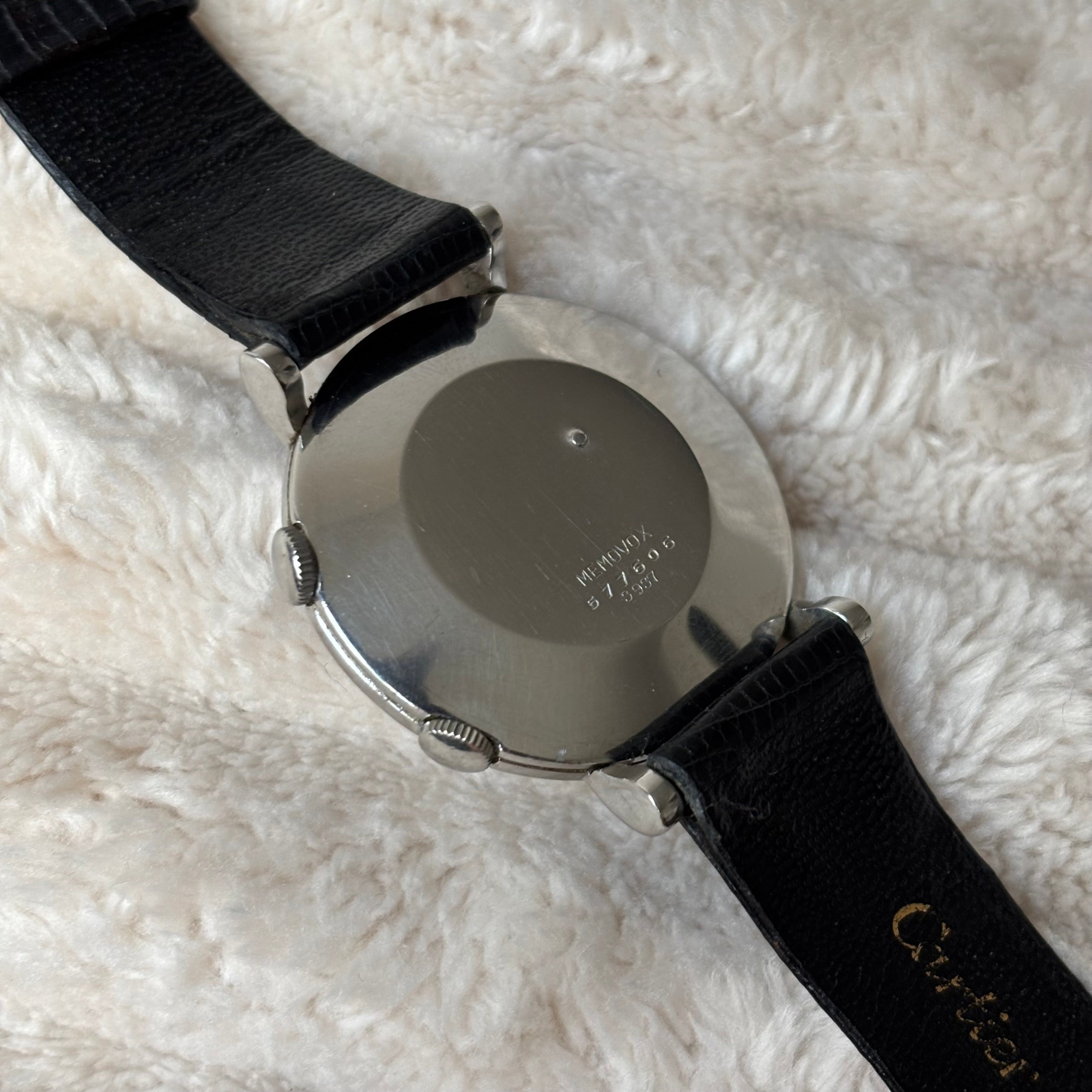 Cartier Memovox Jaeger-LeCoultre Steel Vintage Watch