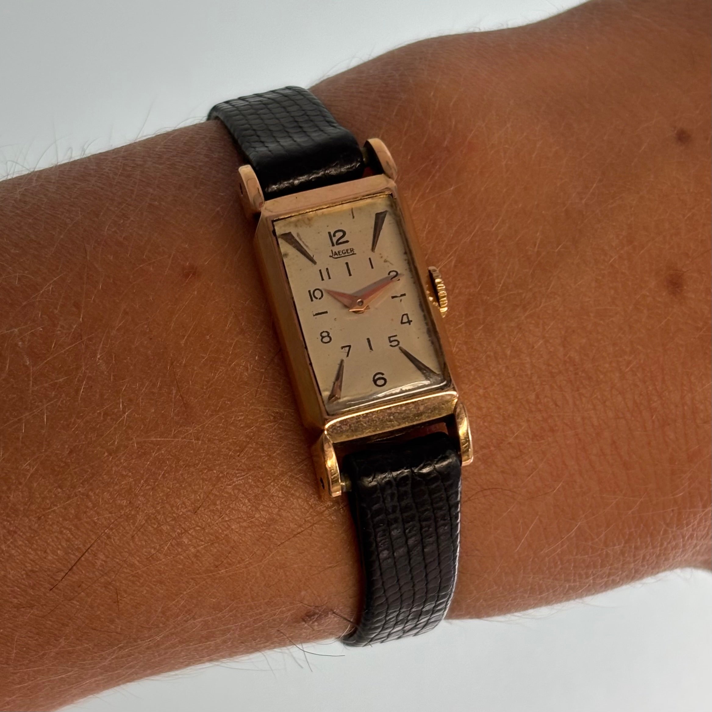 Jaeger LeCoultre 18k rose gold
