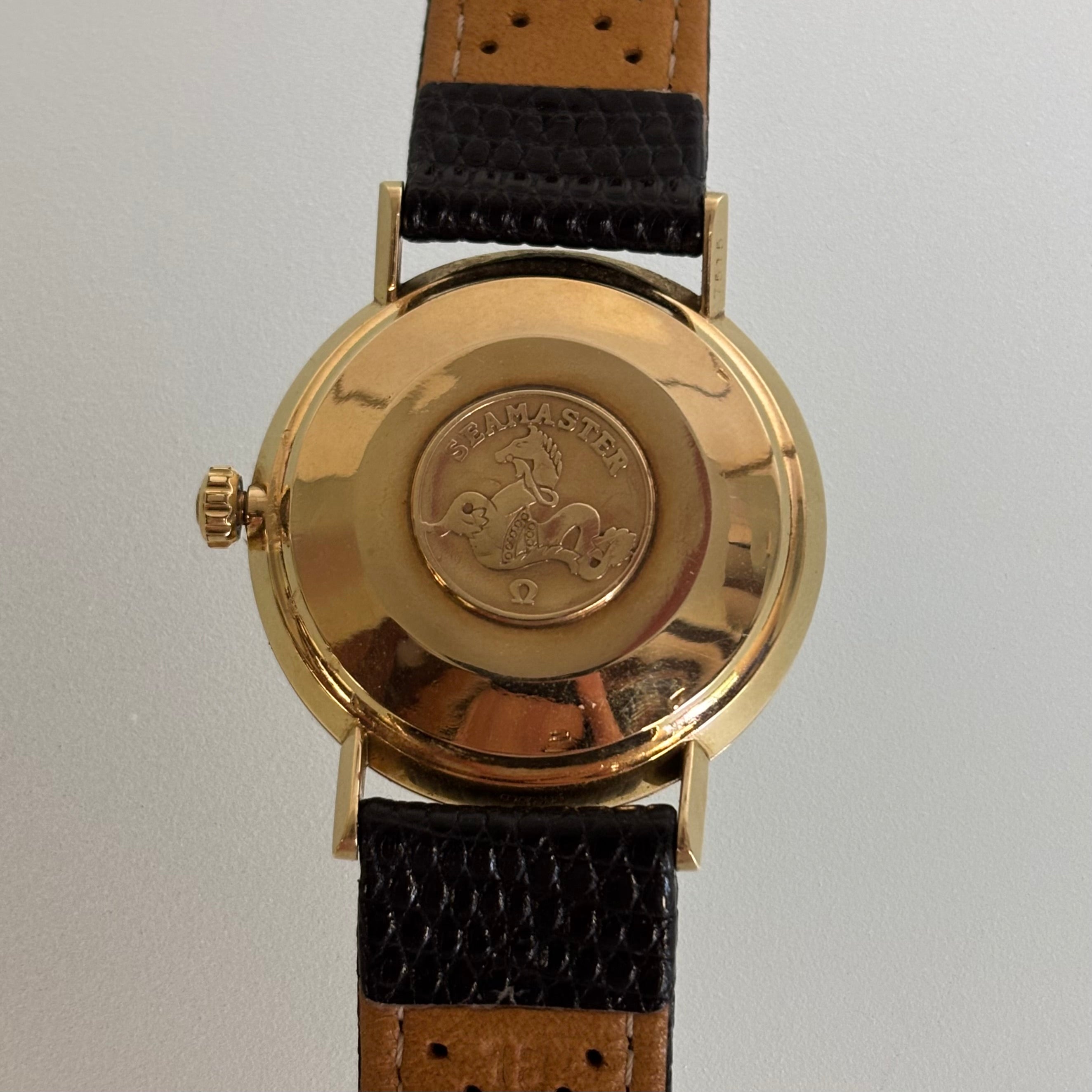 Cartier x Omega Seamaster Linen dial