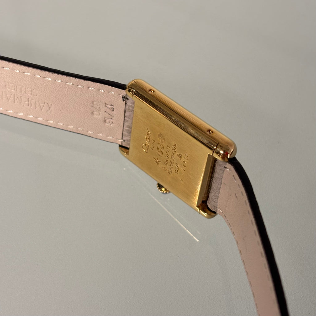 Cartier Tank GM Trinity with buckle