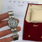 Cartier Vendome Steel Serviced by Cartier