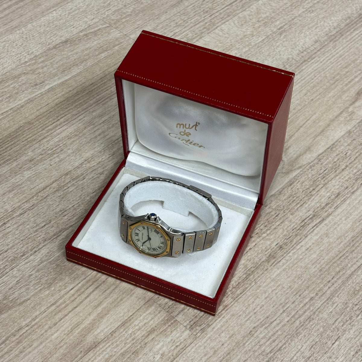 Cartier Santos Octagon GM Gold/Steel Automatic