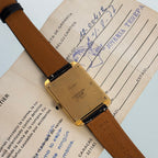 Cartier Stepped Tank – Full Set with Box & Papers, 1977