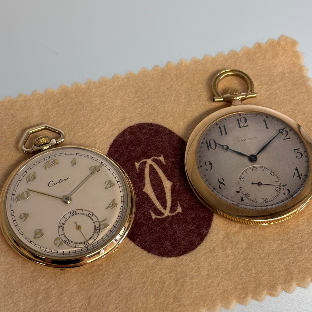 Cartier Ewc 18k pocketwatch