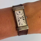 Barthelay Silver Wristwatch – Rectangular Case, Vintage Model