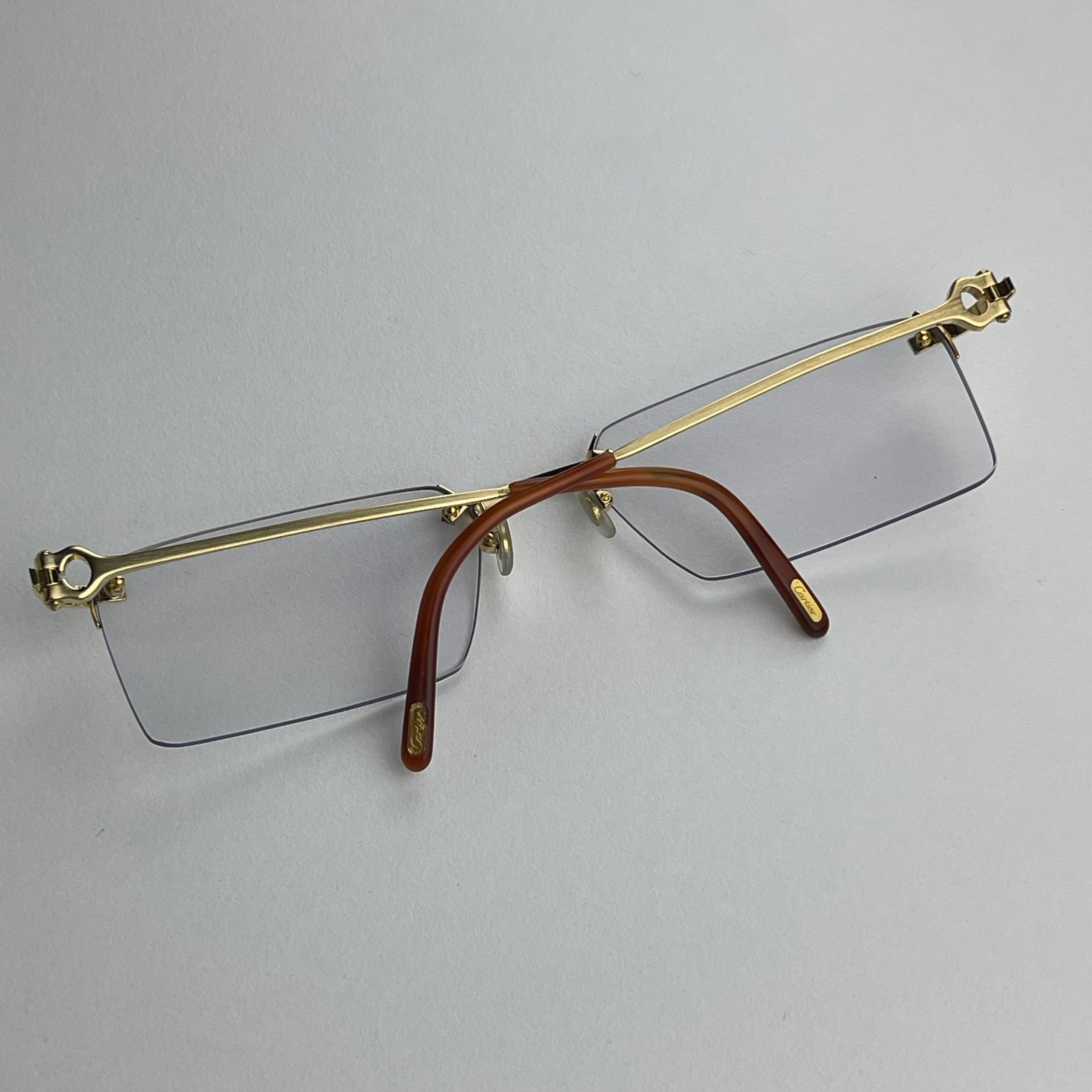Cartier Shamal rimless