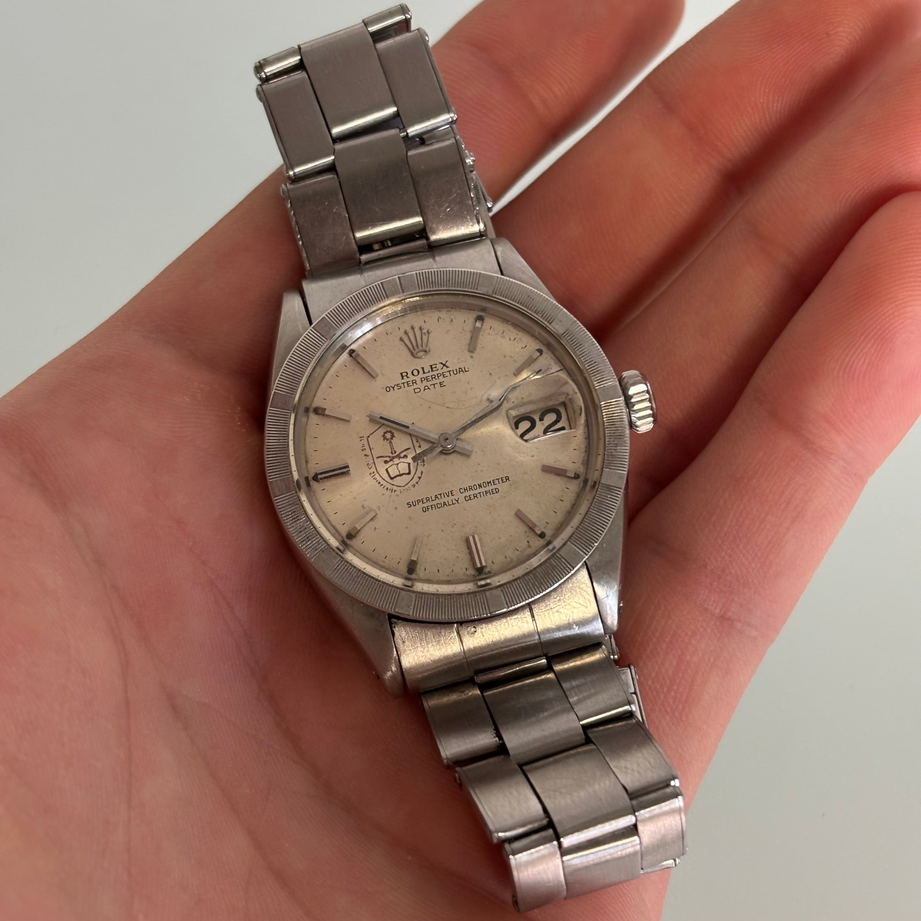 Rolex Saudi University signed Dial