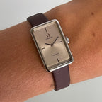 Omega De Ville NOS Tank – Double Signed Silver Dial