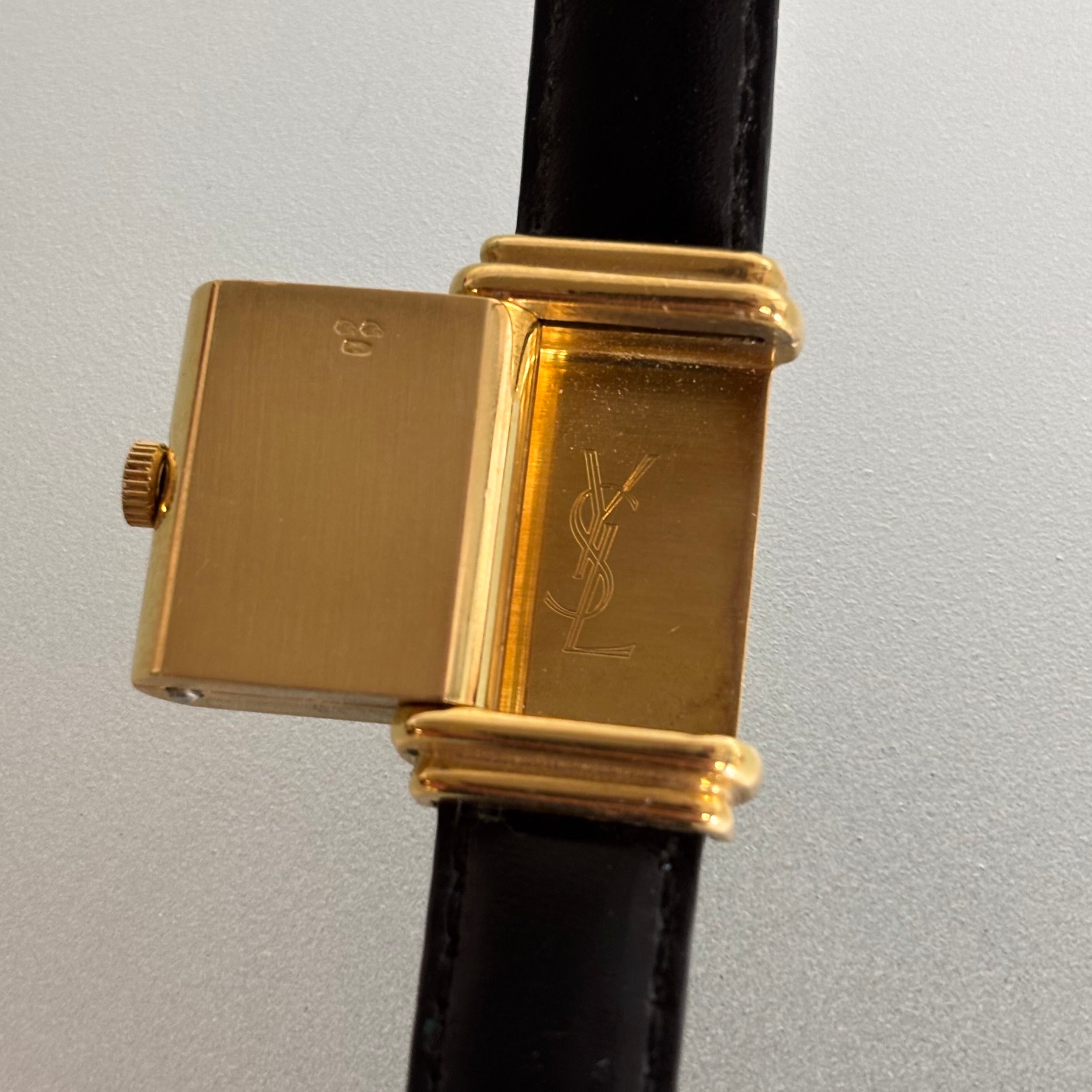 Yves Saint Laurent 18k Reverso