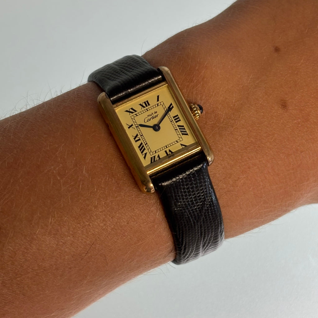 Cartier Tank PM 1613 with buckle