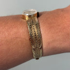 Cartier Girard Perregaux 14k gold braceletwatch