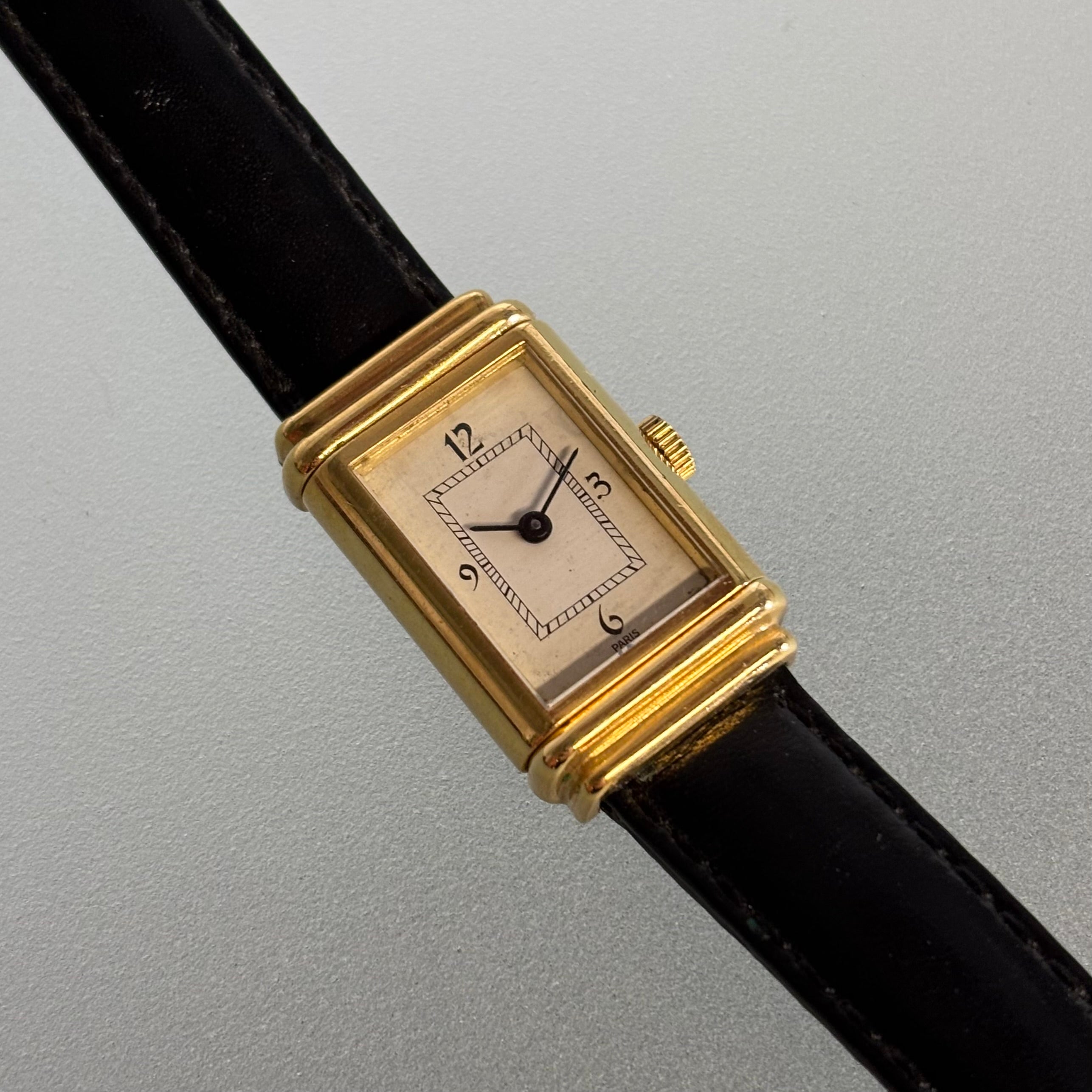 Yves Saint Laurent 18k Reverso