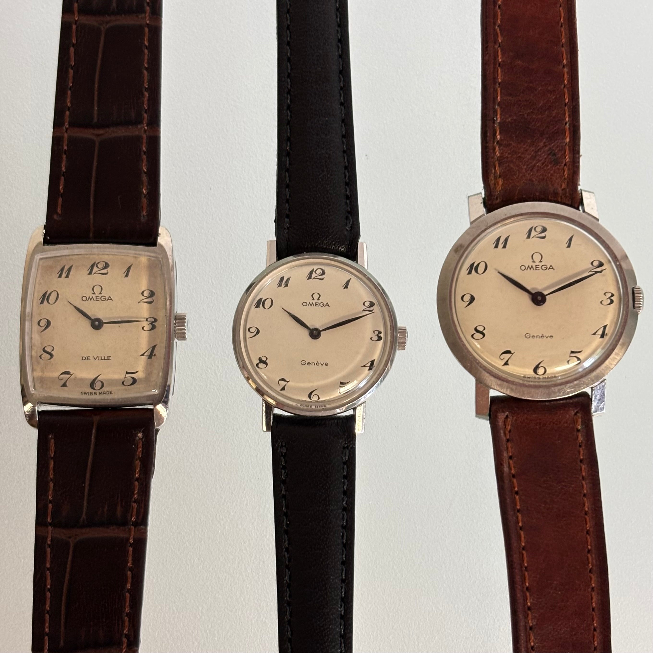 Omega De Ville Tank Breguet dial