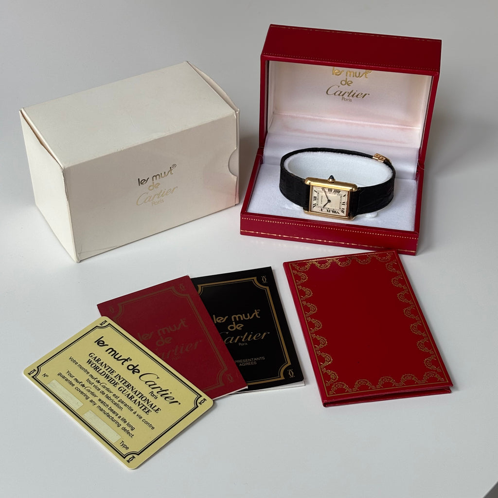Cartier Tank Louis Grand Model 78086 Full Set