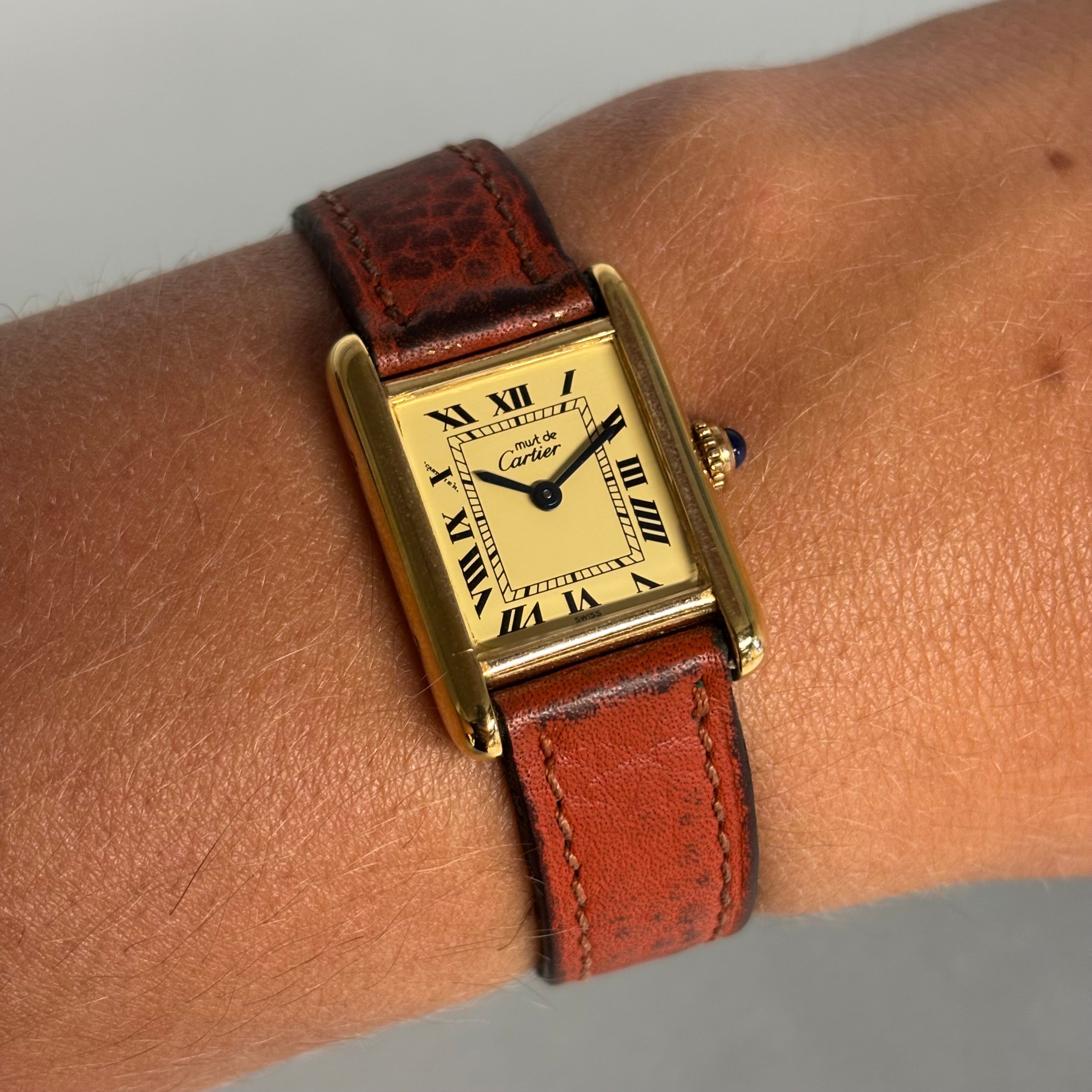 Cartier Tank PM with buckle