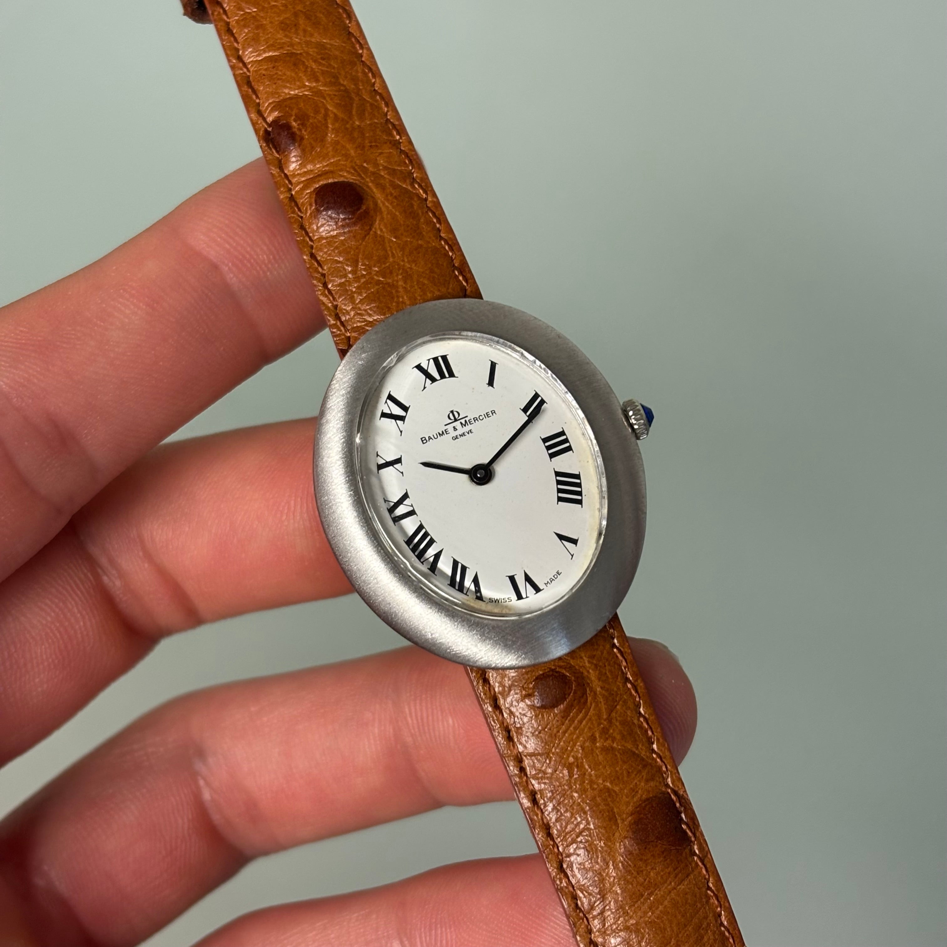 Baume & Mercier Baignoire White dial