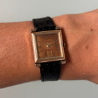 Movado 14k rose gold filled with stunning dial