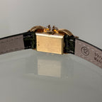 Jaeger Unique shaped yellow gold & pearl case