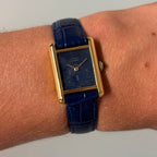 Cartier Tank PM Lapis spider dial