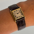 Cartier × Bueche Girod Tank Normale Watch – 18K Gold