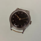 Longines Calatrava black Breguet dial